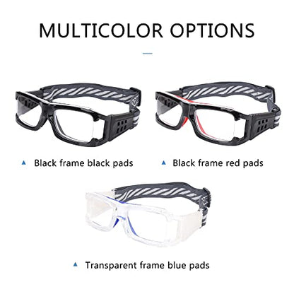SooGree Sports Goggles Glasses for Men Womens,Racquetball Basketball Football Soccer Eye Protection Sport Eyeglasses