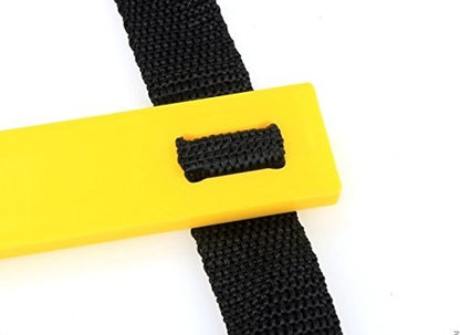 wellsem® Durable Speed Agility Ladder with Carry Bag for Soccer Exercise Training (7 Size Choice) (23ft 17rungs (7m 17rungs))