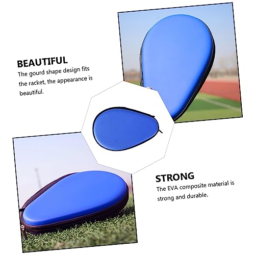 1pc Table Tennis Racket Organizer Bag Pong Paddle Storage Case Ball Holder