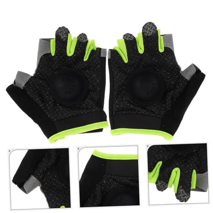 GARVALON Basketball Dribble Gloves with Padded Palm, Finger Training Basketball Hand Grip Equipment for Youth Coaching and Skill Development