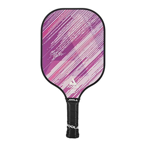 JOOLA Pickleball Paddle Journey and Seneca – Select Fiberglass or Carbon Fiber Surface – Lightweight Paddles – Control & Power Rackets for Beginners to Intermediates – USAP Approved – Multiple Styles - color: Journey | Purple 10mm