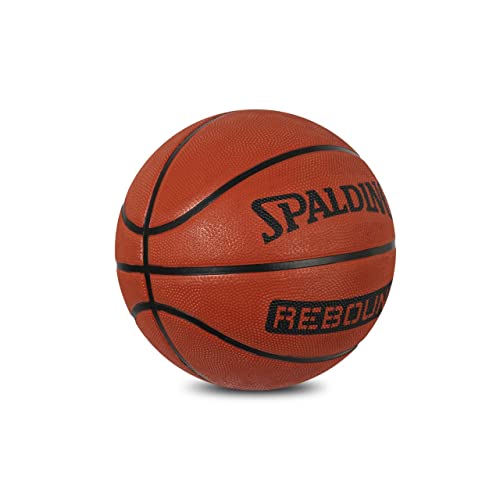 Spalding NBA Rebound Basketball Ball Orange Grainy Textured Basketball Ball - size: 6