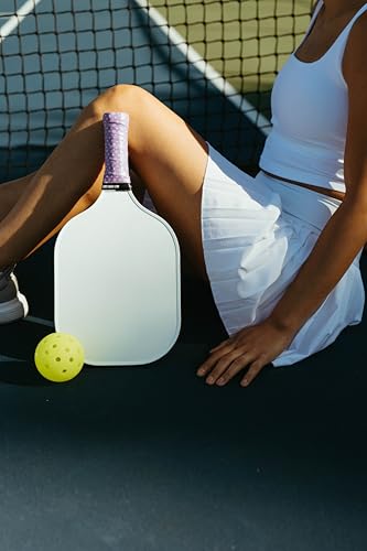 Funky Ace - Patterned Tennis Racket/Pickleball Paddle Overgrip - Non-Slip, Quick Dry, Pre-Cut - Performance Grip Tape - Adjustable Length Pickleball Overgrip Tape - color: Grand Slam Glam