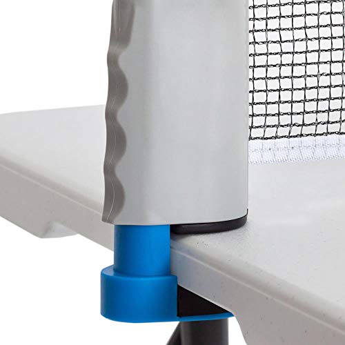 Table Tennis Nets, Retractable Ping Pong Net and Post with Clamps for Any Table, Adjustable Length 175 (max) x 14.5 cm