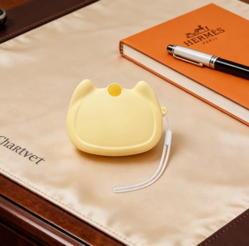 Silicone Retainer Case with Lanyard, WINDSIUUU Portable Cute Travel Retainer Holder Braces Aligner Case with Vent Holes Aligner Retainer Cases for Girls Women Kids Travel Denture Night Guard Container - color: Yellow