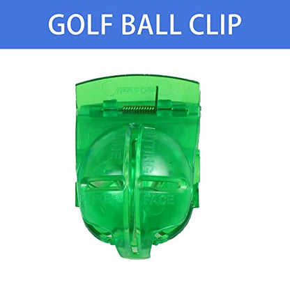 Scott Edward Foam Practice Sponge Golf Balls with Golf Ball Clip, Soft Elastic Light Weight Limited Flight Perfect for Indoor Outdoor, Colorful Golf Training Aid Balls