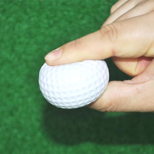 10 Pack Golf Practice Ball Elastic Foams Soft Golfs Training Exercise for Swing in/Outdoor Flight Ball