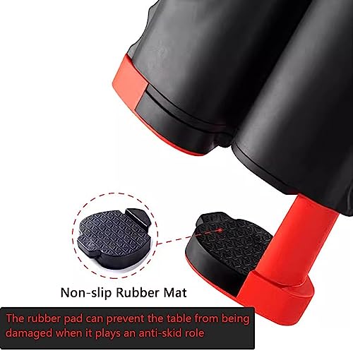 Retractable Table Tennis Net Replacement, Ping Pong Net and Post for Ball Shooters Multi-Ball Training or Serve Practice, Stretches 5.75 Ft - color: B