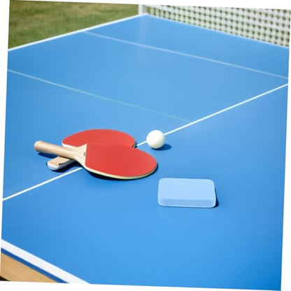 TOYANDONA 2pcs Table Tennis Cleaner Kit Dual-Sided Sponge Rubber Care Eraser Quick-Drying Maintenance for Rackets Rubber Compact Portable Cleaning Accessories