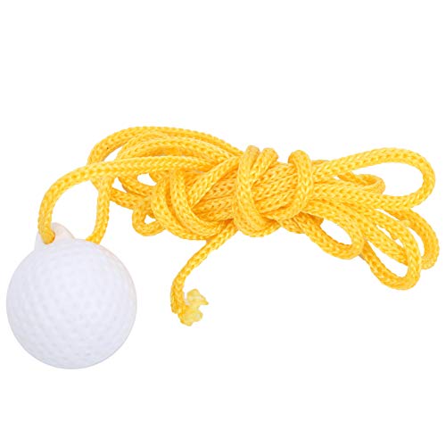 Golf Swing Practice Ball Durable Pocket Sized with String for Beginner Training ABS Material Lightweight Reusable Golf Accessories Ideal for Indoor Outdoor Use