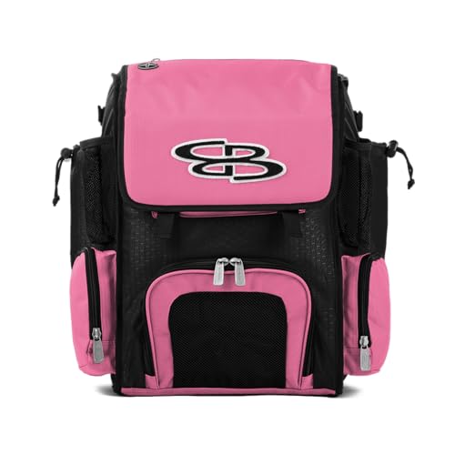Boombah Superpack Mini Bat Pack - 8" x 12.5" x 18" - Multiple Colors - color: Black/Pink