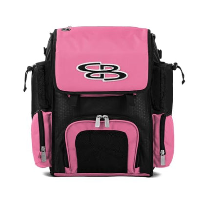 Boombah Superpack Mini Bat Pack - 8" x 12.5" x 18" - Multiple Colors - color: Black/Pink