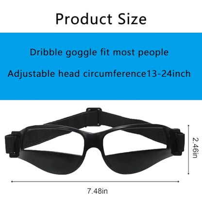 TEKCAM Basketball Goggles for Youth Teenagers Men Women (No Lens in Goggles), Selfie Stick Suction Cup Mount Floating Handle Grip Compatible with Gopro Hero 13 12 11 10 9 8/AKASO EK7000