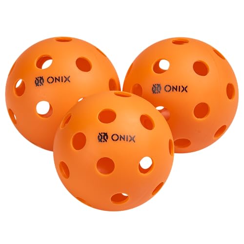 ONIX Recruit Ready‑to‑Play Indoor Pickleball Balls with Superior Welding Design — Durable Construction, Consistent Bounce, and Ideal for Fun and Competitive Indoor Play