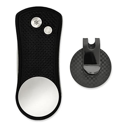 PinMart's Officially Licensed Marine Corps Golf Essentials Gift Set, Divot Tool, Hat Clip, Magnetic Ball Markers, Large Golf Ball Marker with Presentation Box - Gifts and Accessories