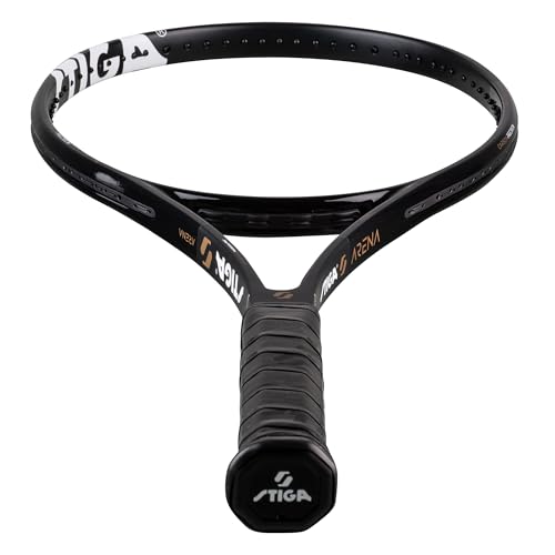 STIGA Arena Unstrung Tennis Racket, Precision Carbon Fiber Racket Frame for Advanced & Experienced Tennis Players, Competition Approved - size: 2