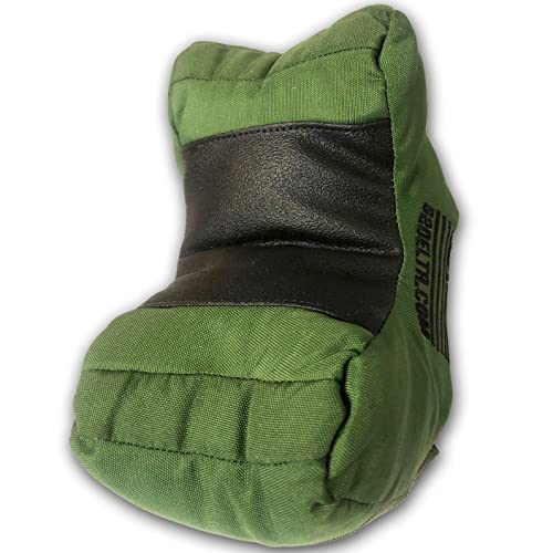 S2Delta PRS Large Shooting Rest - C-Shape, Prone, Front or Rear Bag for Precision Shots Off Barricades - color: Green