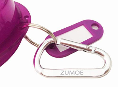 Lacrosse Mouthuard Retainer Case - Lacrosse Sticks (Purple) - color: Purple