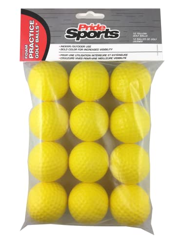 PrideSports Foam Practice Golf Balls