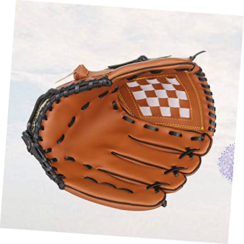 Sports Infielder's Glove Thicken Infield Pitcher Softball Glove Mittens Baseball Batting Mens