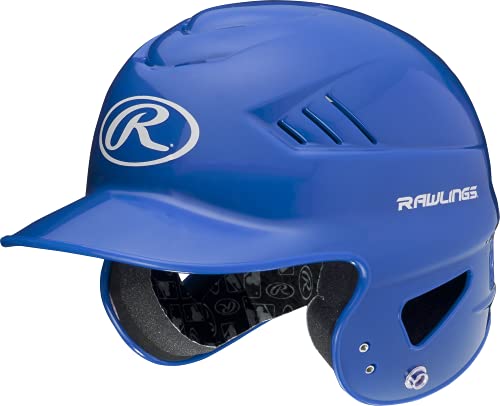 Rawlings | COOLFLO Batting Helmet | T-Ball (6 1/4" - 6 7/8") | Black - color: Royal - COOLFLO
