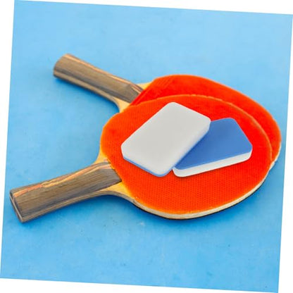 balacoo 2Pcs Table Tennis Paddle Cleaning Tool Reusable Sponge for Racket Maintenance and Dirt Removal for Clean Playing Experience and Easy Replacement