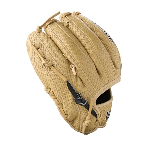 Wilson Summer 2025 A2000® Baseball Gloves - color: Blonde/Black, size: Infield - 11.75"