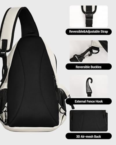 Warping Point Carbon Fiber Pickleball Paddle & Crossbody Adjustable Grey Pickleball Bag | Aero Throat & Thermoformed Polypropylene Honeycomb Core | Textured Carbon Grit Surface | Power