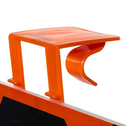 NERFOOP Slam Mini Basketball Hoop Set - Pro Hoop Mini Basket Set with NERF Foam Basketball - Spring Loaded Rim Great for Dunking - Perfect Bedroom + Office Accessory