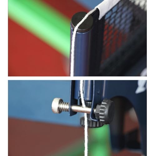 Table Tennis Net Replacement,Weather Resistant Heavy Duty - Quick Setup Indoor Table Tennis Net | for Home Outdoor Game Room Backyard Basement Sports Training