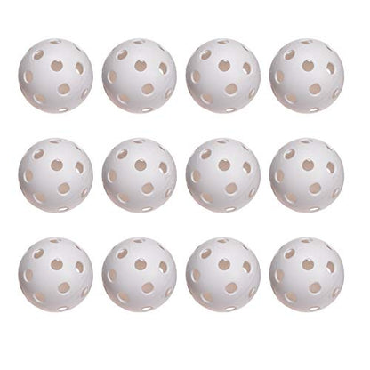 Jugs White Poly Baseballs (One Dozen), 9-inch