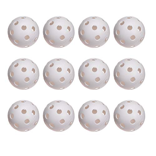 Jugs White Poly Baseballs (One Dozen), 9-inch