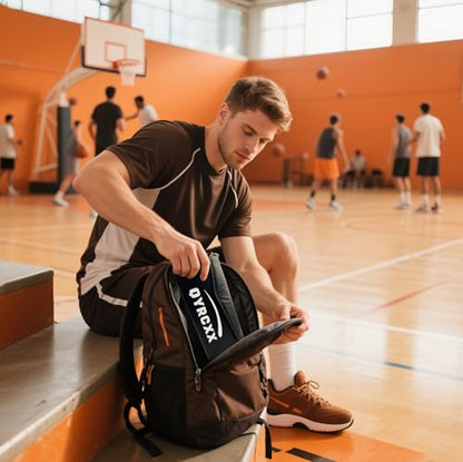 Portable Basketball & Volleyball Sticky Mat - 60 Traction Sheets, Foldable, Reusable, Non-Slip Traction Board for Court Shoe Grip Enhancer, Perfect for Hardwood Floors - Traction Mat for Sport Courts