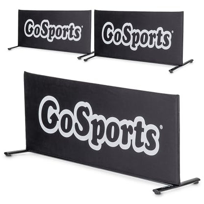 GoSports Pickleball Ball Barrier 3 Pack - Choose Brandable or Pre-Branded - Court Dividers for Pickleball Courts - style: GoSports