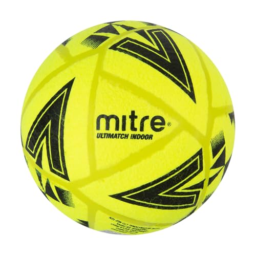 Mitre Soccer Ball League Ultimatch - color: Ultimatch One - Yellow/Black, size: 4
