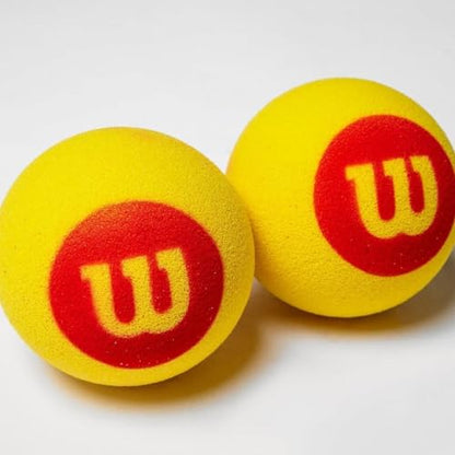Wilson Starter Foam Tennis Balls, Yellow/Red