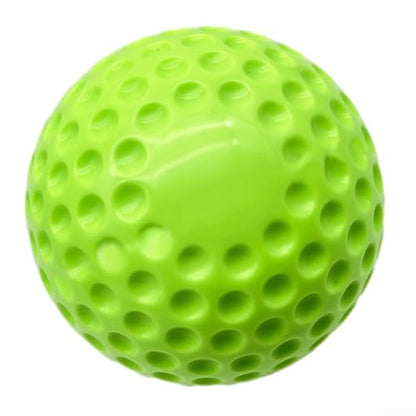 Dimpled Baseball Softball For Pitching Machine, 9 Or 12 Inch, PU Material, For Baseball Pitching Machines And Used For Daily Hitting Training(12 inch White)