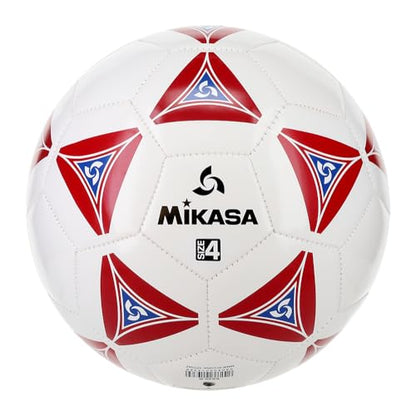 Mikasa Serious Soccer Ball - color: Red/white, size: 4