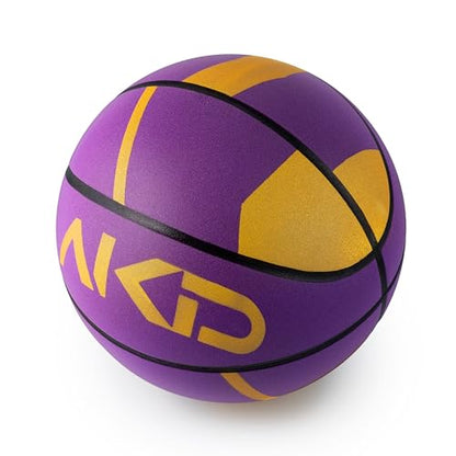 Silent Basketball Quiet Basketball Premium Foam Basketball Size 7 Indoor Basketball No Noise Basketball Soft Basketball for Kids Adults Apartment Training