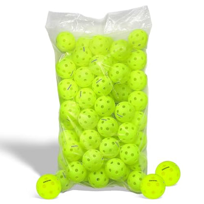 Gamma Photon Indoor Pickleballs Pack of 60, USAPA Approved, High-Visibility, Durable and Ultra-Balanced - color: Yellow, size: 60 Pack