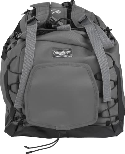 Rawlings | MACH Hybrid Backpack/Duffle Equipment Bag | Baseball & Softball | Multiple Colors - color: Graphite