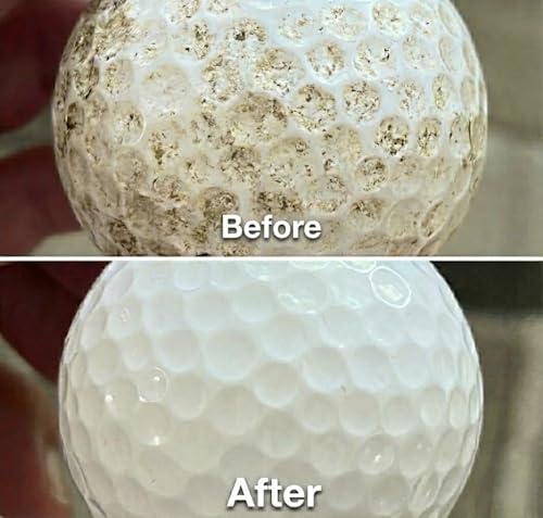 Wash-E: Electric Golf Ball Cleaner – Portable Motorized Washer, USB-C Rechargeable, Clips to Golf Bag – Premium Golf Gift