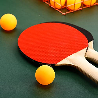Yunsailing 300 Pcs Plastic Balls Bulk Washable Training Table Tennis Balls 40 mm for Table Tennis Games Pool Games Sports Carnival Party Decorations Indoor Outdoor, Yellow