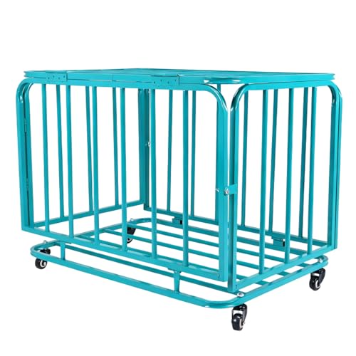 Folding Sports Equipment Organizer Storage Basket with Wheels and Lid Mobile Football Storage Basket for Garage Kindergarten