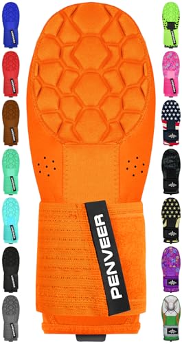 Baseball Sliding Mitt Youth & Adult, Sliding Glove for Baseball, Softball Sliding Guard, Left and Right Hands - color: Orange, size: Youth