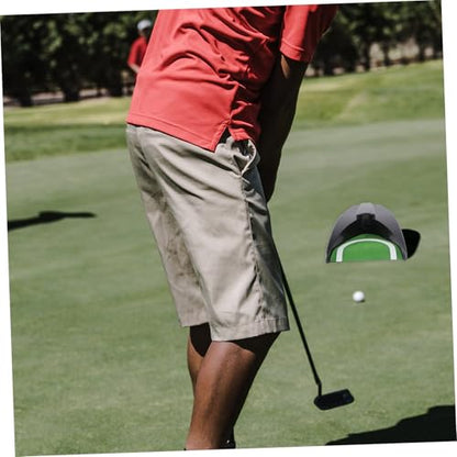 1Pc Automatic Golf Ball Returner Gravity Induction System for Efficient Putting Practice Durable Construction Golf Training Aid for Home Indoor Use