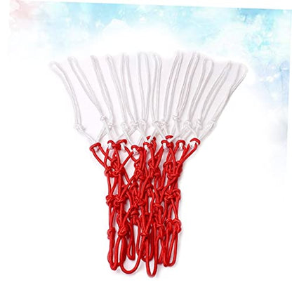 BESPORTBLE Professional Basketball Net Replacement Nylon Braided Basketball Net for Rim Weatherproof Heavy Duty Netting