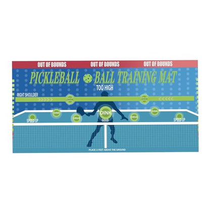 Pickleball Dink Pad Pickleball Practice Rebounder Enhance Pickleball Skill Pickleball Training Poster Mat for Gym Exercise