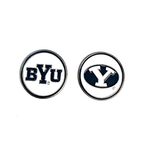 Divot Repair Tool Removable Magnetic Ball Marker-Best Divot Fixer - style: BRIGHAM YOUNG COUGARS