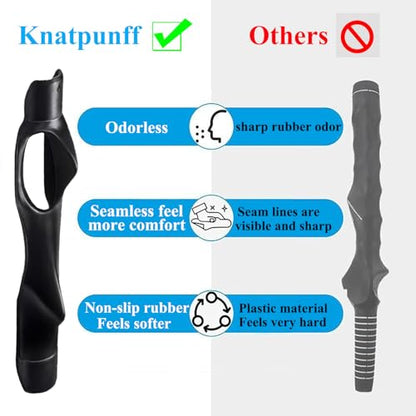Golf Grip Trainer ，Swing Correcting Arm Band ，A Golf Swing Aid for Beginner ，Adjustable Hand Position Training Tool ，Golf Swing Mechanics Corrector ，Golf Swing Trainer